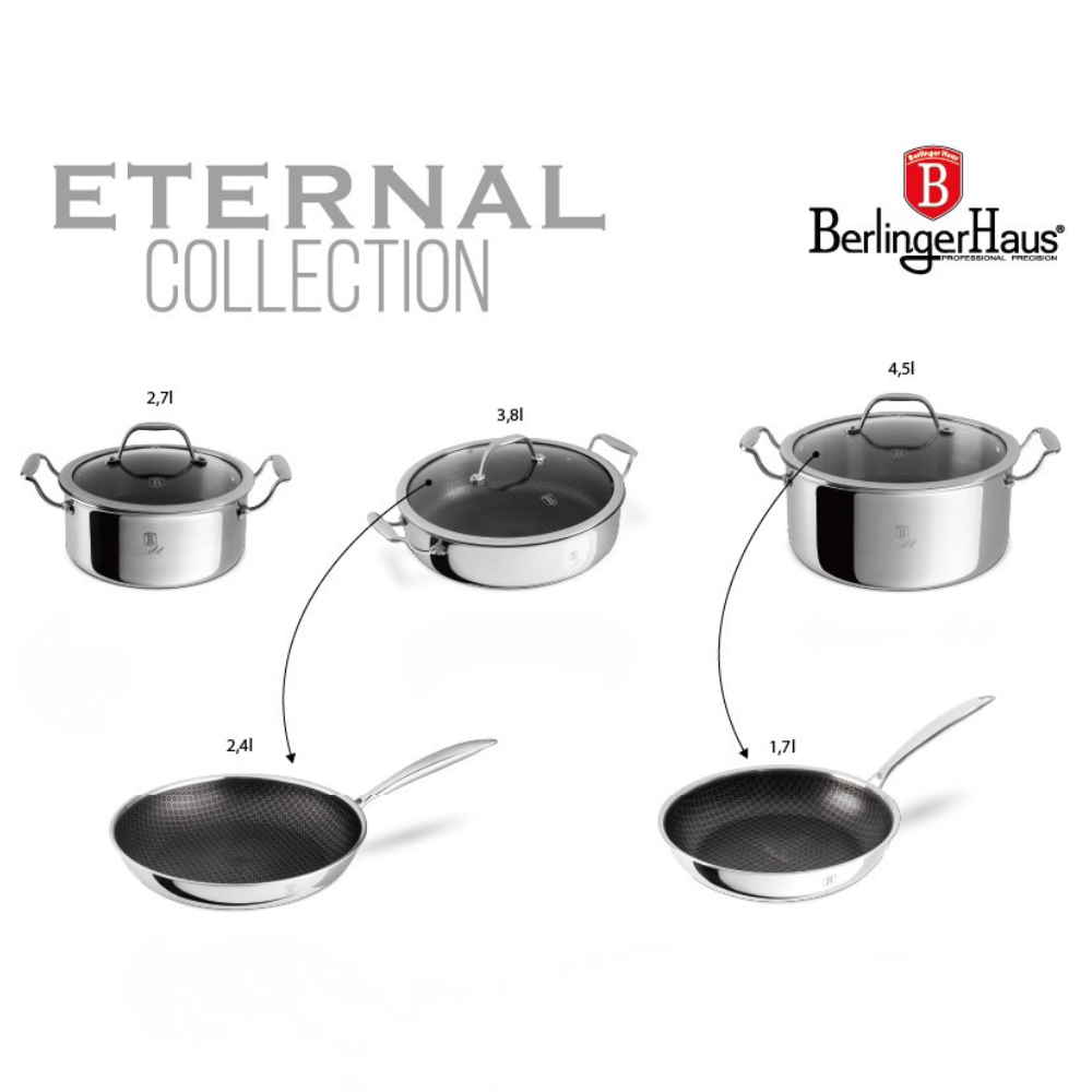 Berlinger Haus Eternal Collection – 8-osainen keittoastiasto