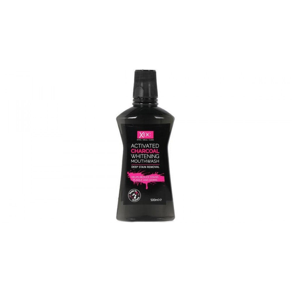 XOC Active charcoal valkaiseva suuvesi