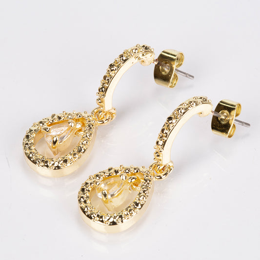 Kullattu TerÀsRannekello Rubiinilla ja Valkoisella EmporiaŸ Kristallilla ( Kaulakoru+Korvakorut+Riipus )