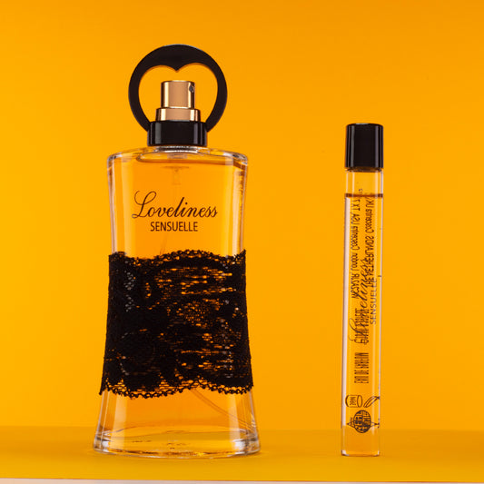 100 ml + 10 ml Eau de Perfume "LOVELINESS SENSUELLE" Chypre - Hedelmäinen Tuoksu Naisille