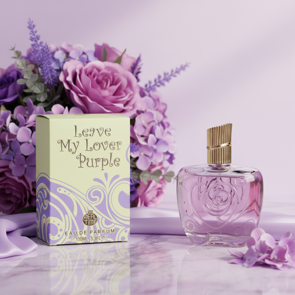 100 ml EDP LEAVE MY LOVER PURPLE, itämainen - vaniljainen tuoksu naiselle
