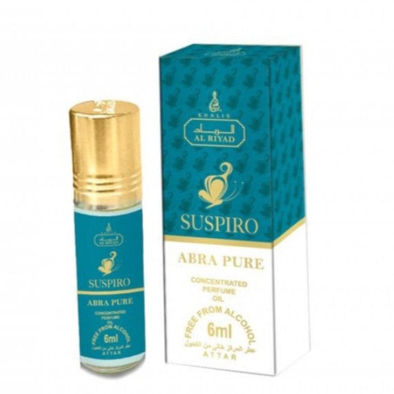 6 ml SUSPIRO ABRA PURE hajuvesiöljy, hedelmäinen unisex-tuoksu.
