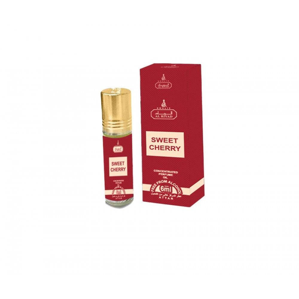 Parfyymiöljy 6ml "Sweet Cherry (Al Riyad)" - hedelmäinen-kukkainen tuoksu unisex