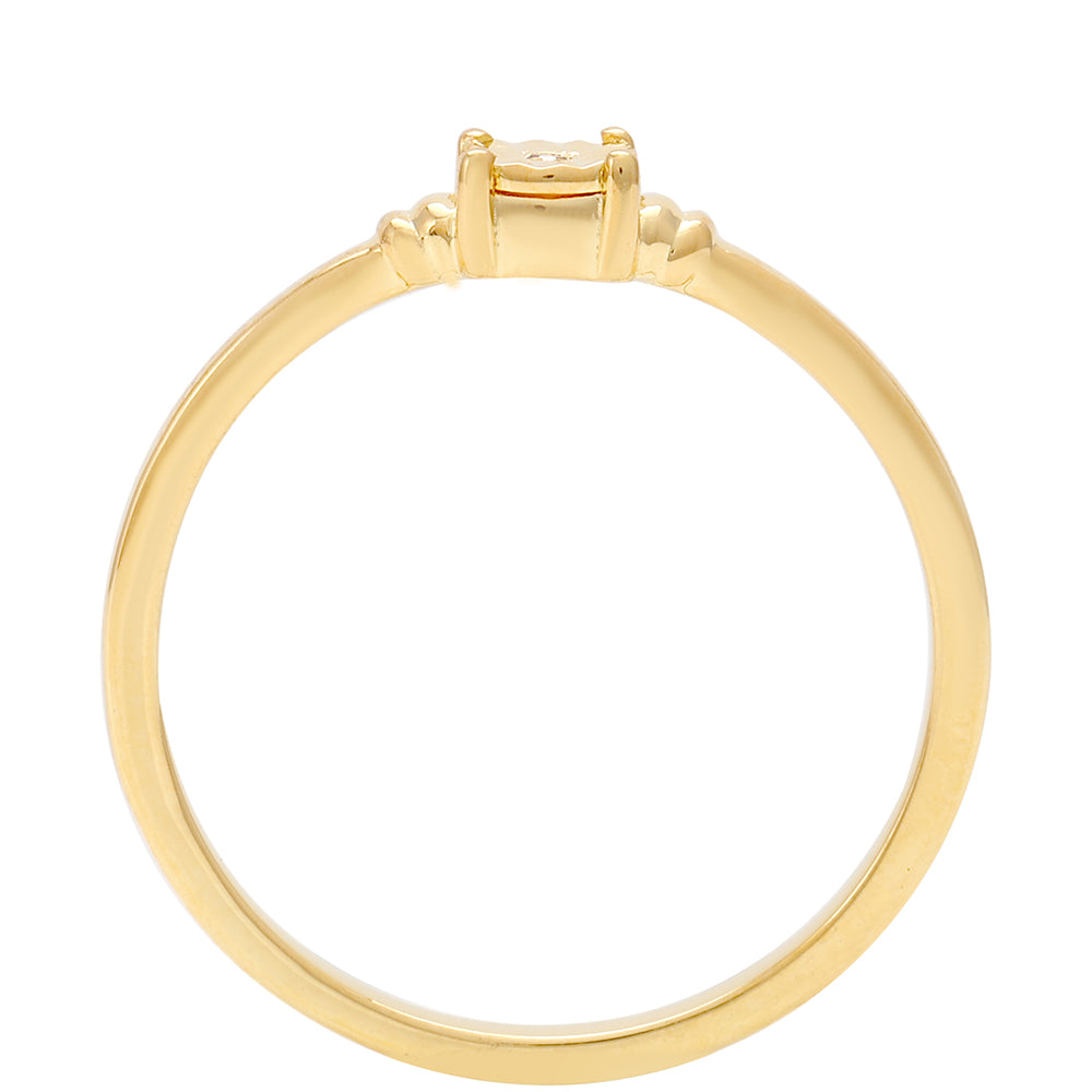 Kullattu hopeaSetti Punaisella Timantilla ( Korvakorut+Sormus )