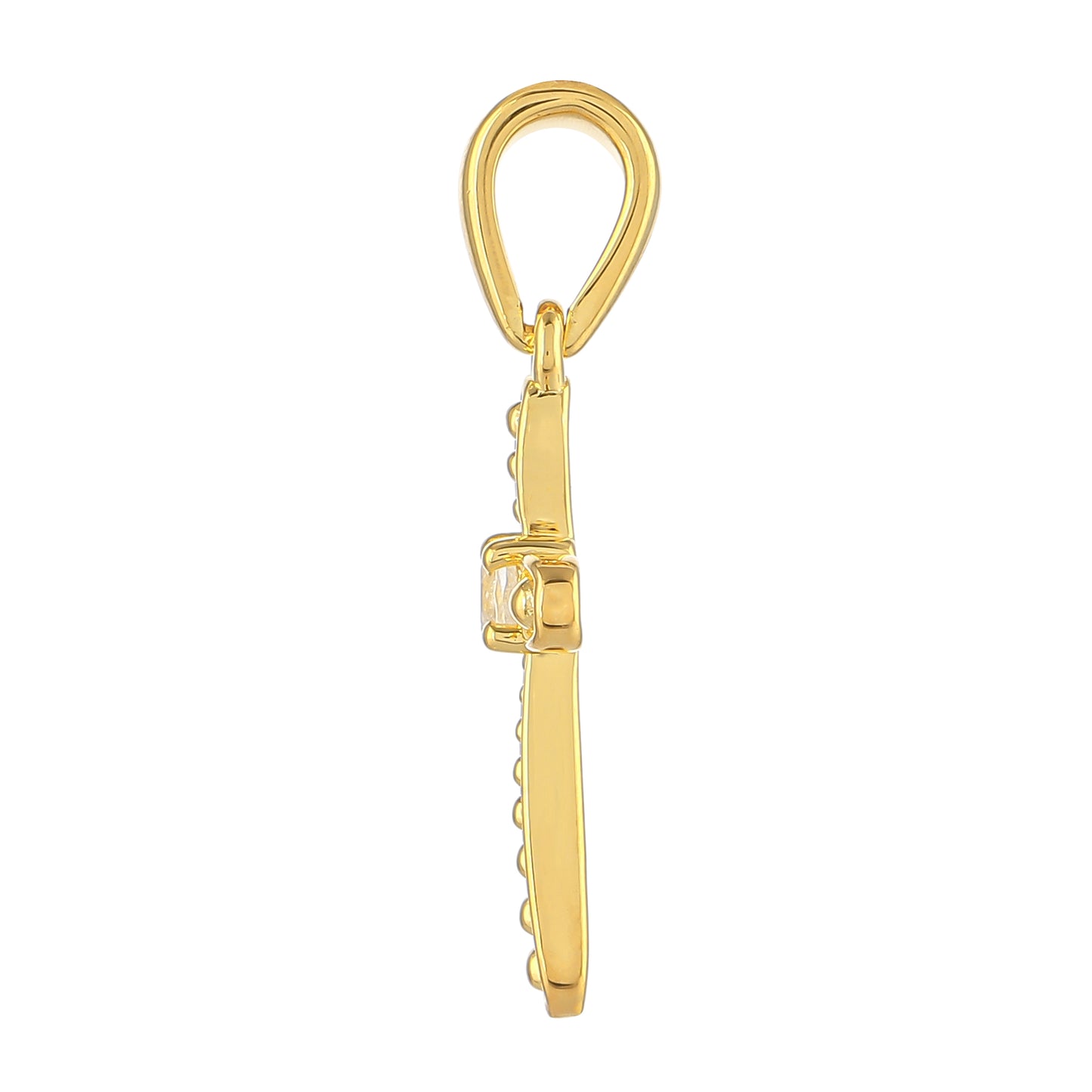 Kullattu hopeaRiipus Sateenkaarikuukivellä