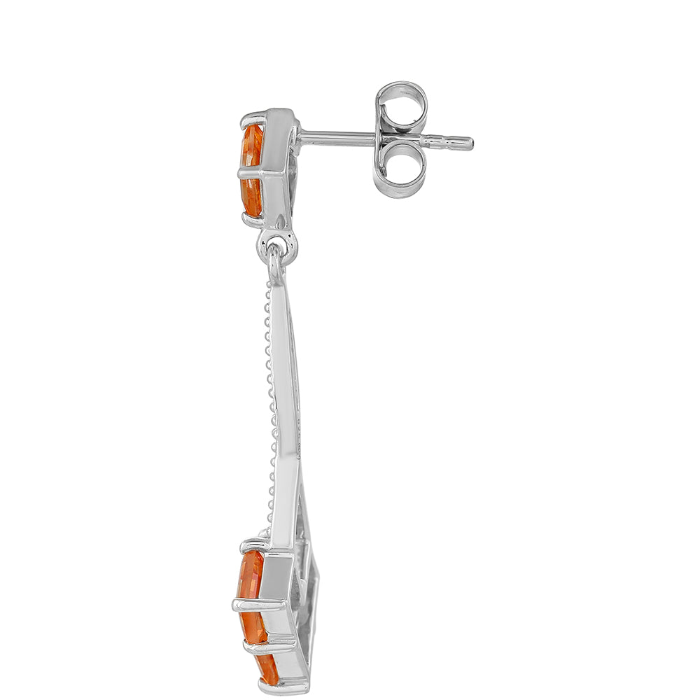 HopeaKorvakorut Padparadschan Kvartsilla