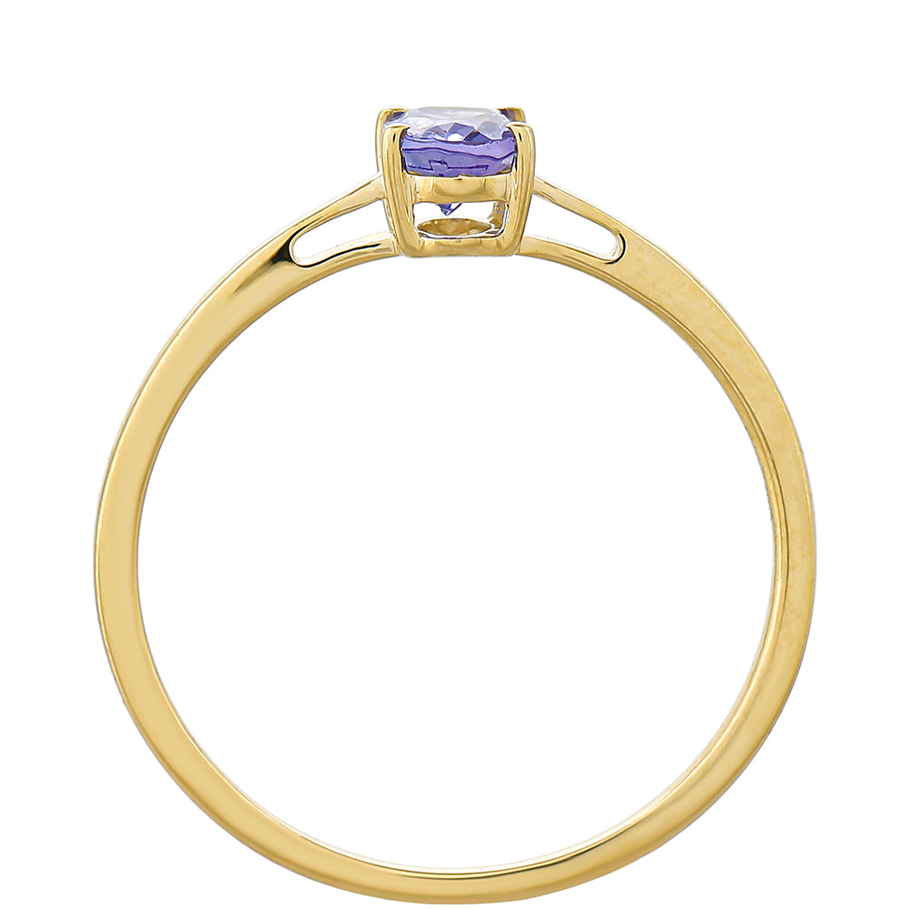 KultaSormus AAA Tansaniitilla