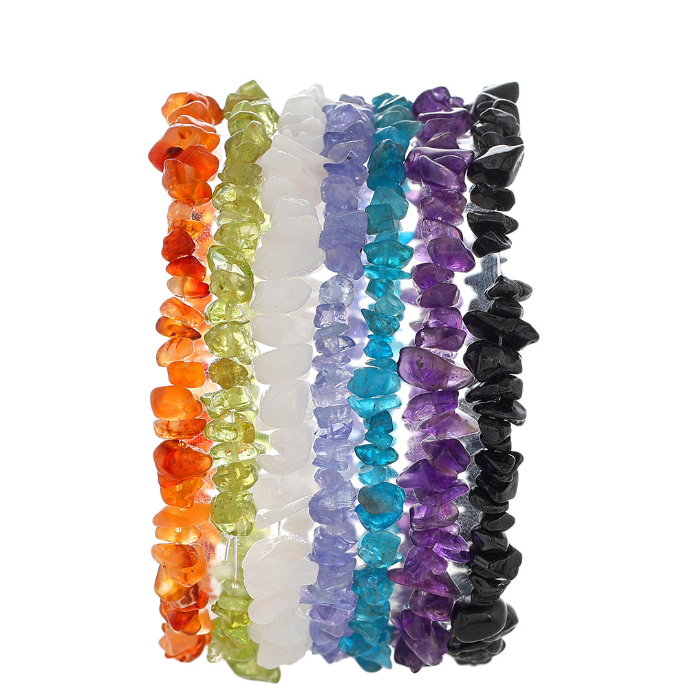 Setti Tansaniitilla ja Ametisti ( Rannekoru )