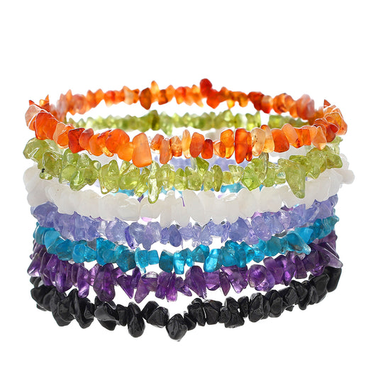 Setti Tansaniitilla ja Ametisti ( Rannekoru )