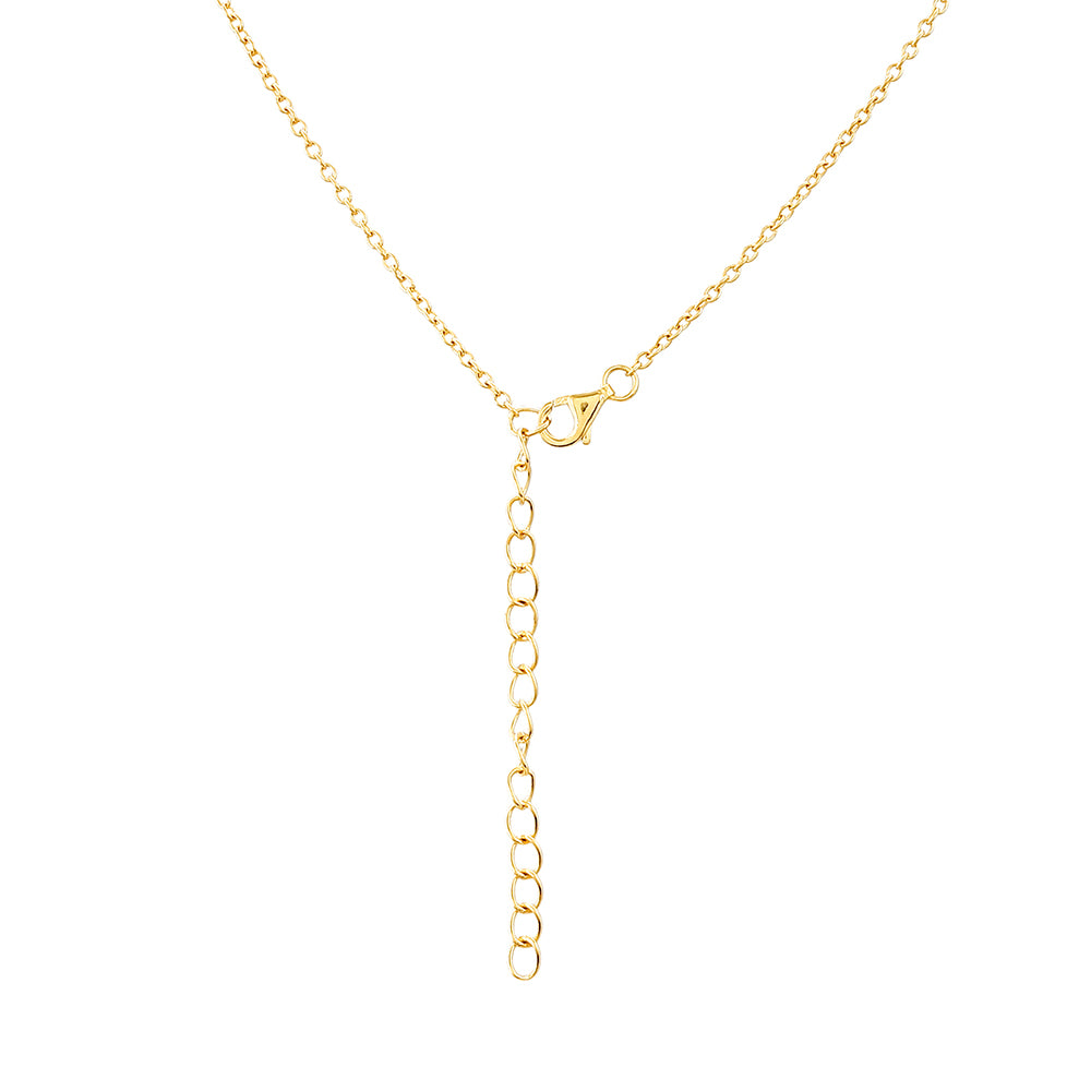 Kullattu hopeaKaulakoru Etiopialaisella Paraiba-Sinisellä Opaalilla ja Valkoisella Topaasilla