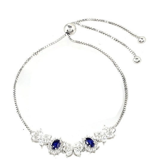 HopeaRannekoru Thaisafiirilla ja Valkoisella Topaasilla