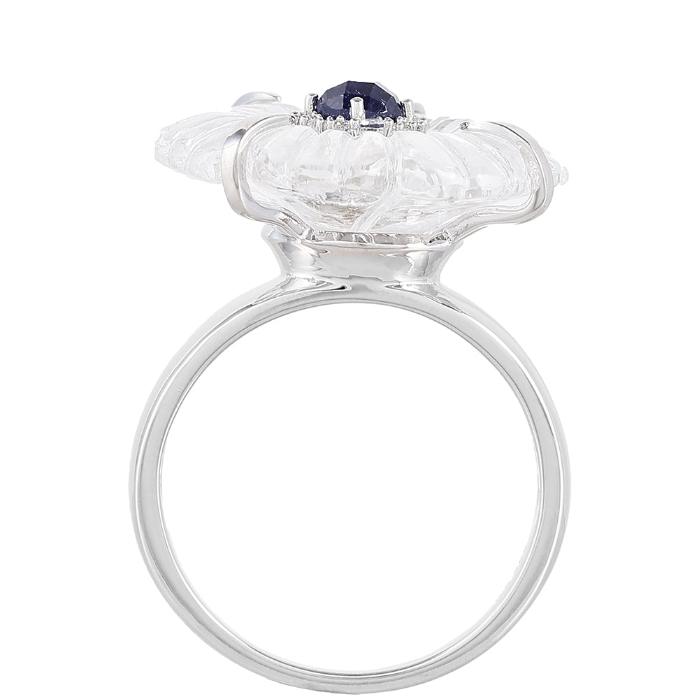 HopeaSormus Thaisafiirilla ja Kristallikvartsilla