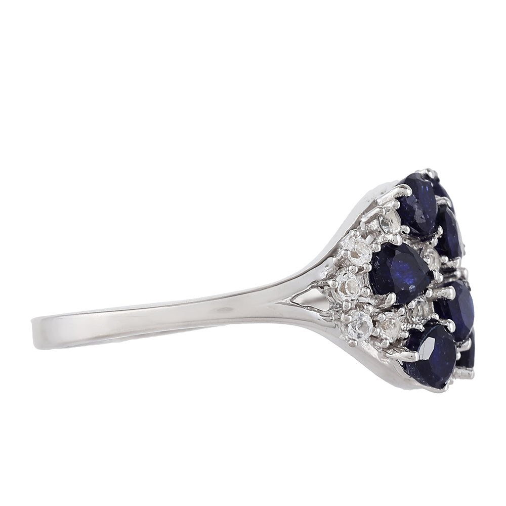 HopeaSormus Thaisafiirilla ja Valkoisella Topaasilla 2