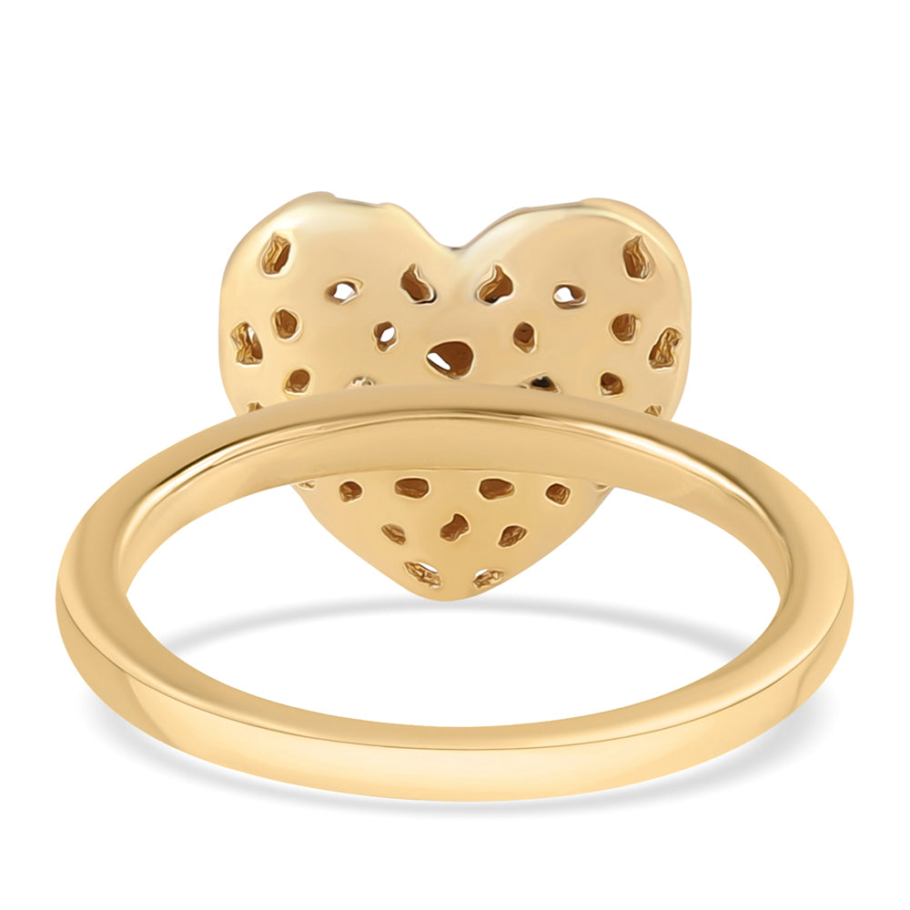 Kullattu hopeaSormus Sinisellä Timantilla