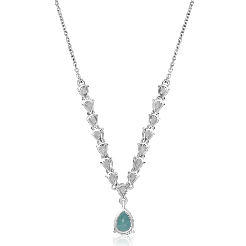 HopeaKaulakoru Grandidieriitilla ja Valkoisella Topaasilla