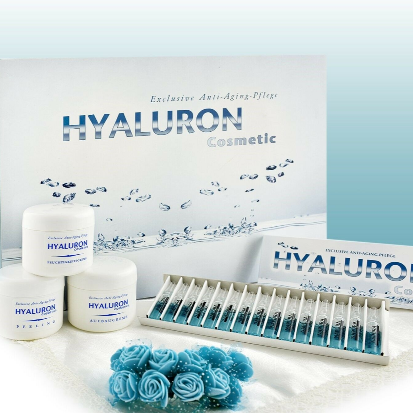 Hyaluron Cream Set 3x125 ml voidetta ja 15 x 2ml ampullia