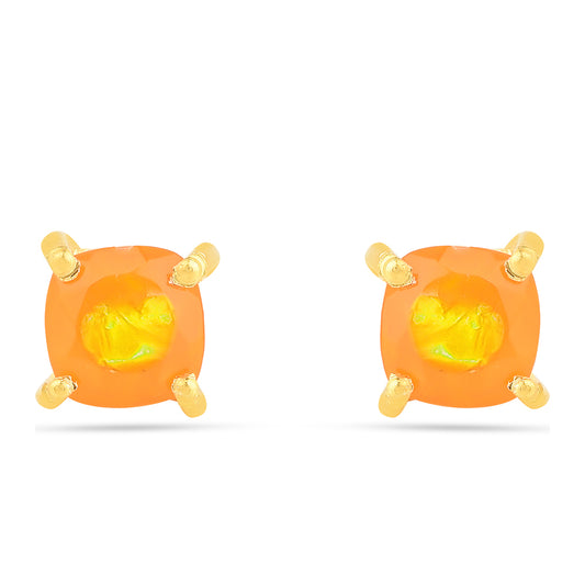 Kullatut hopeat Korvakorut Tuliopaalilla