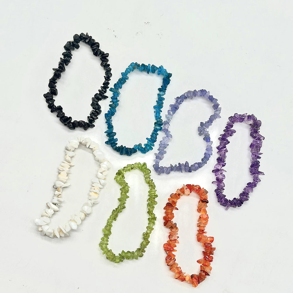 HelmiSetti Tansaniitilla ja Marokon Ametistilla ( Rannekoru )