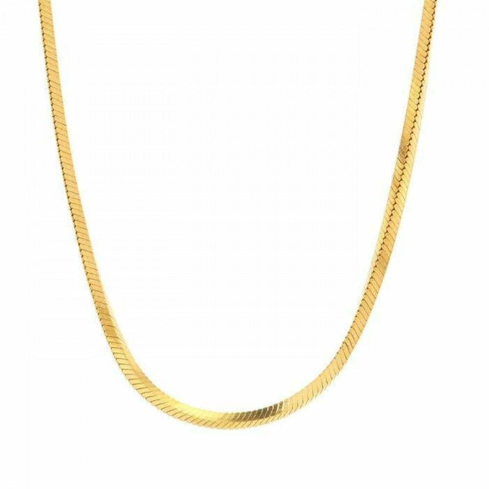 Kullattu hopeaKaulaketju