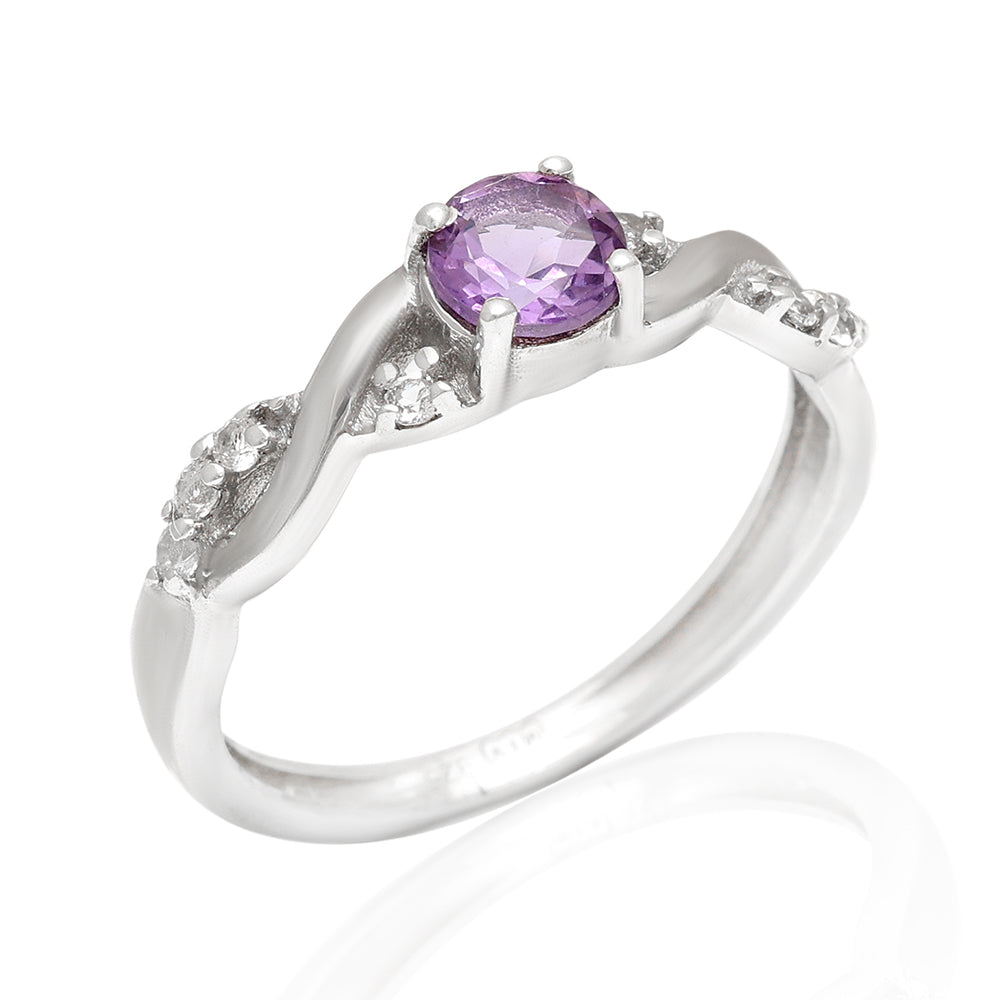 HopeaSormus Valkoisella Topaasilla ja Brasilian Smaragdilla