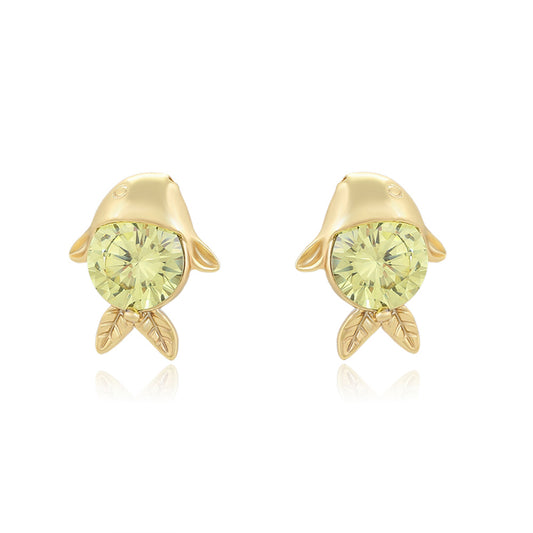 Kullattu TerÀsKorvakorut VihreÀllÀ EmporiaŸ Kristallilla