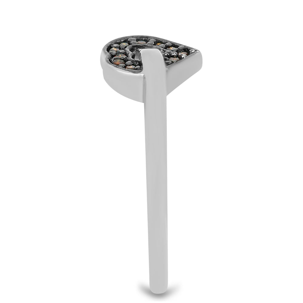 HopeaSormus Punaisella Timantilla