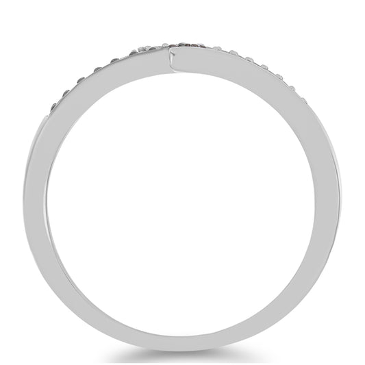 HopeaSormus Vihreällä Timantilla ja Valkoisella Timantilla