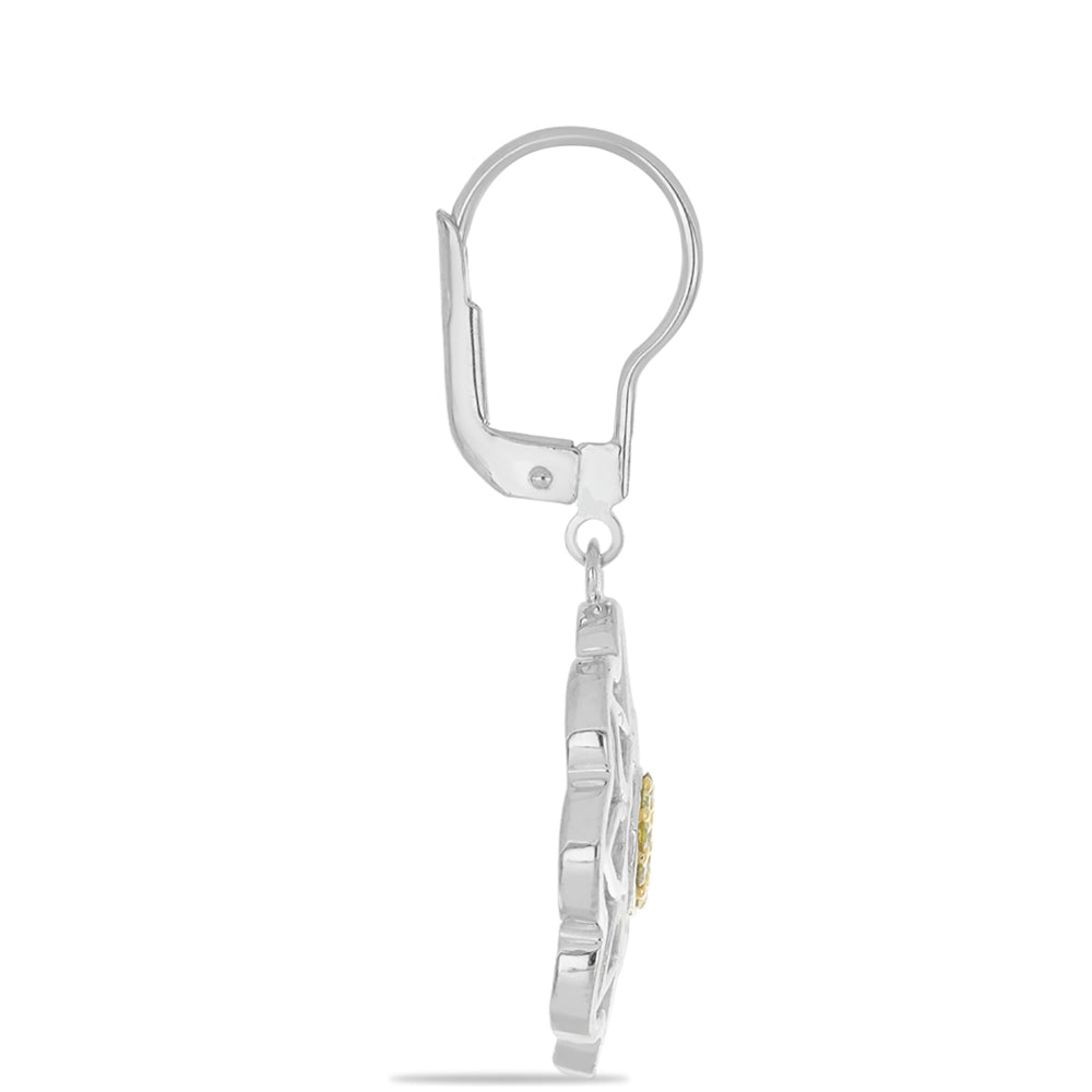 HopeaKorvakorut Keltaisella Timantilla