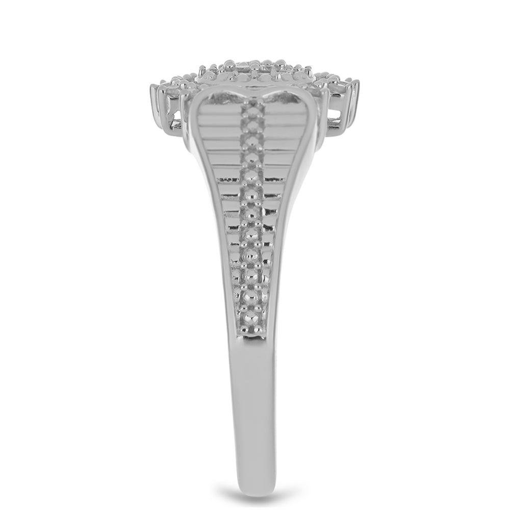 HopeaSormus Valkoisella Timantilla