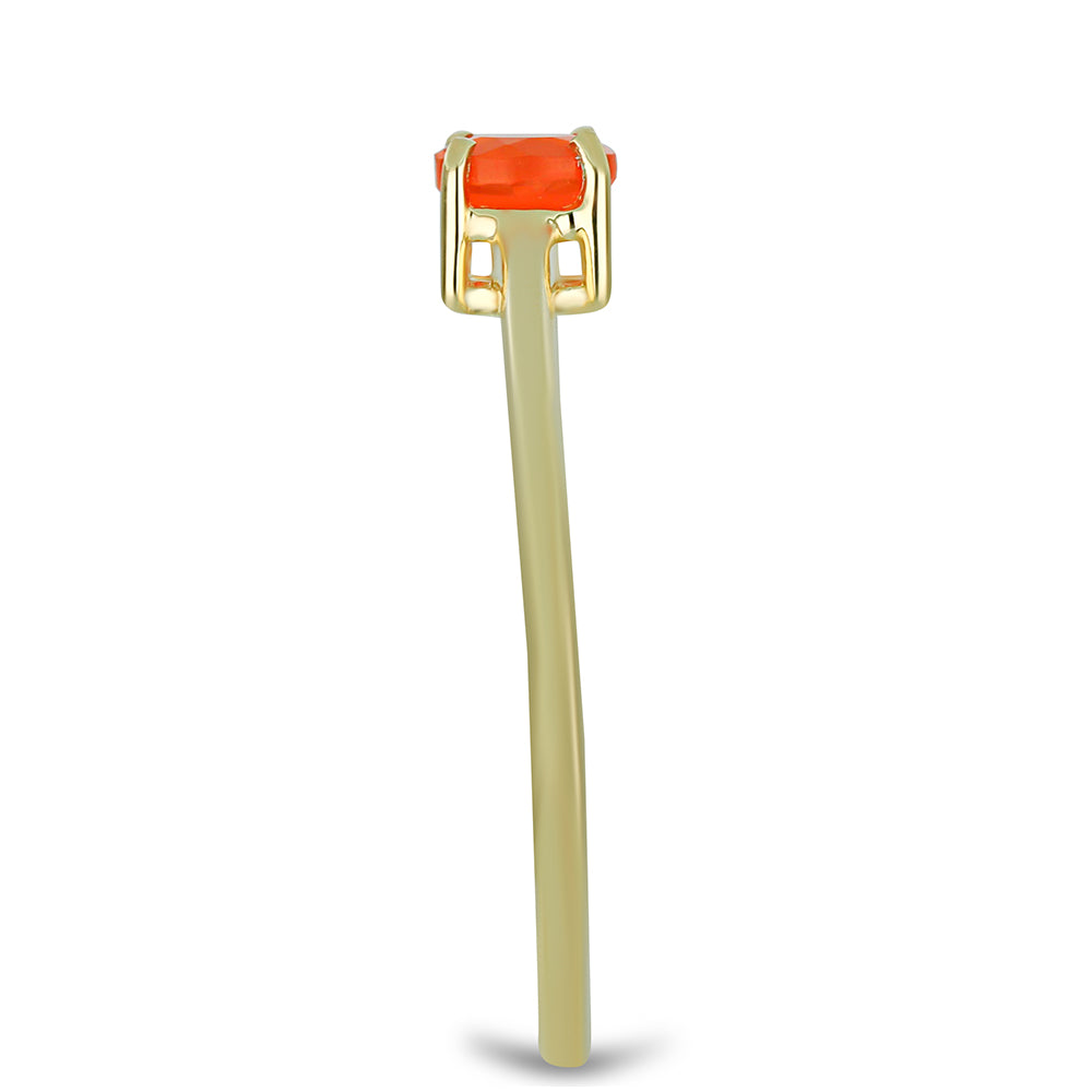 Kullattu hopeaSormus Lega Dembi Tuliopaalilla