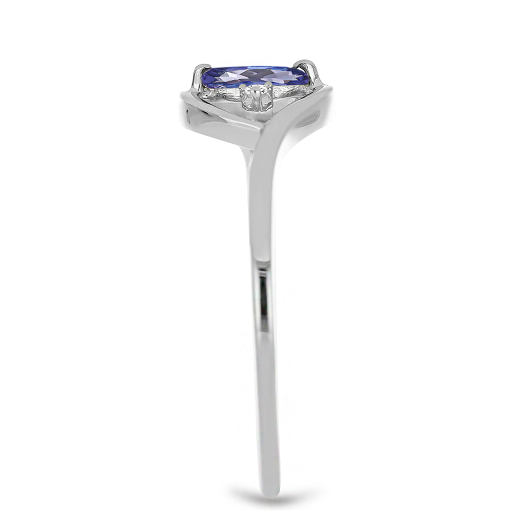 HopeaSormus Tansaniitilla ja Valkoisella Topaasilla