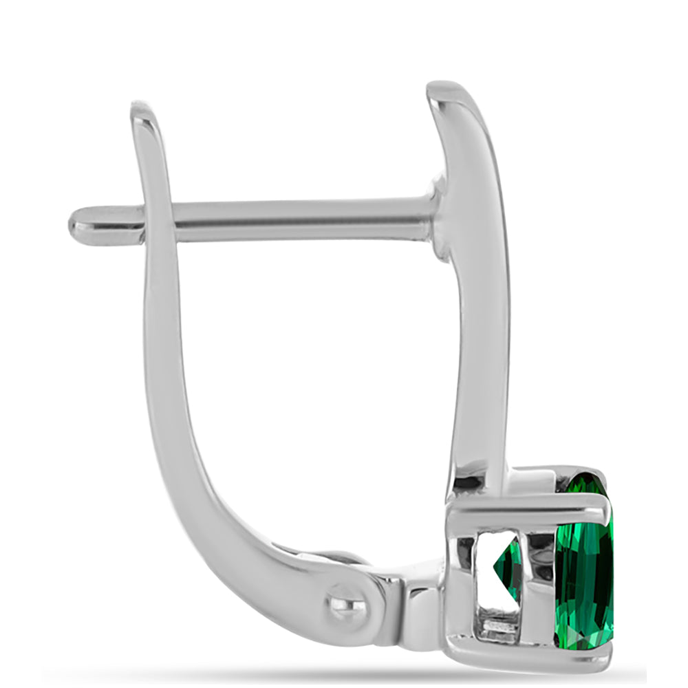 HopeaKorvakorut Vihreällä Turmaliinilla