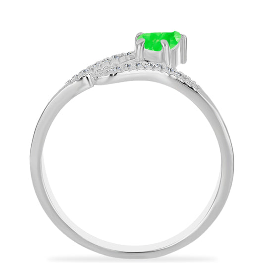 HopeaSormus Hyaliitti opaali ja Valkoisella Topaasilla