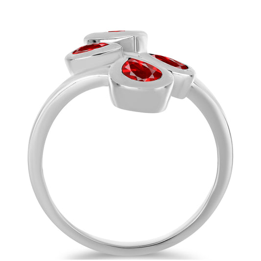 HopeaSormus Punaisella Akaatilla