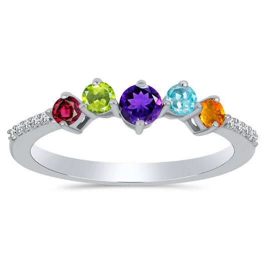 HopeaSormus Marokon Ametistilla ja Changbai Peridootilla