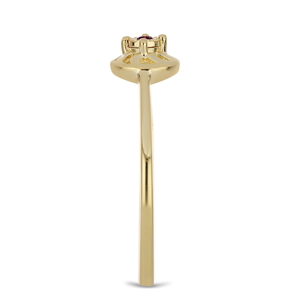 Kullattu hopeaSetti Violetilla Timantilla ( Korvakorut+Sormus+Riipus )