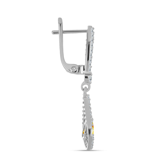 HopeaKorvakorut Ural SitriinillÀ ja Valkoisella Topaasilla