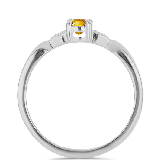 HopeaSormus Ural SitriinillÀ ja Valkoisella Topaasilla