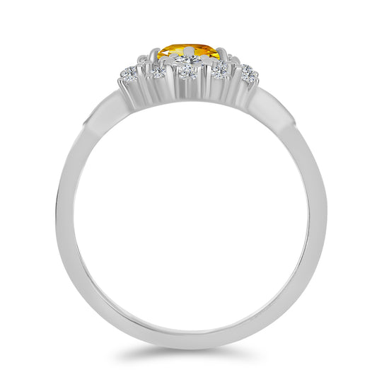 HopeaSormus Ural SitriinillÀ ja Valkoisella Topaasilla