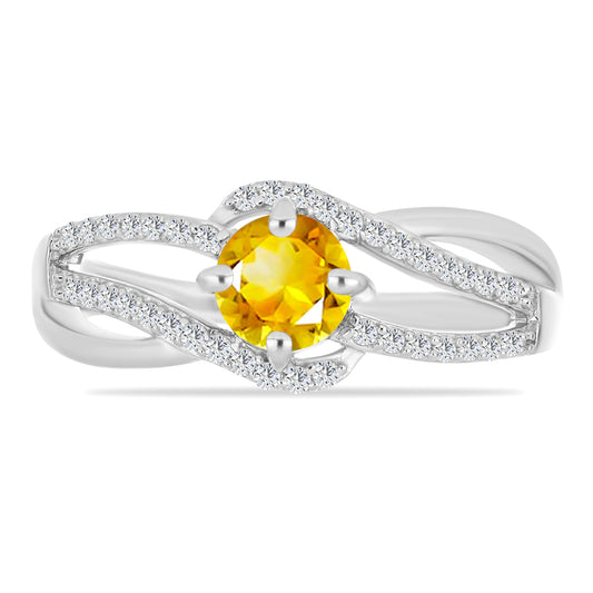 HopeaSormus Ural SitriinillÀ ja Valkoisella Topaasilla