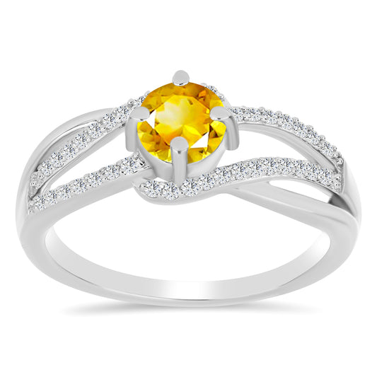 HopeaSormus Ural SitriinillÀ ja Valkoisella Topaasilla