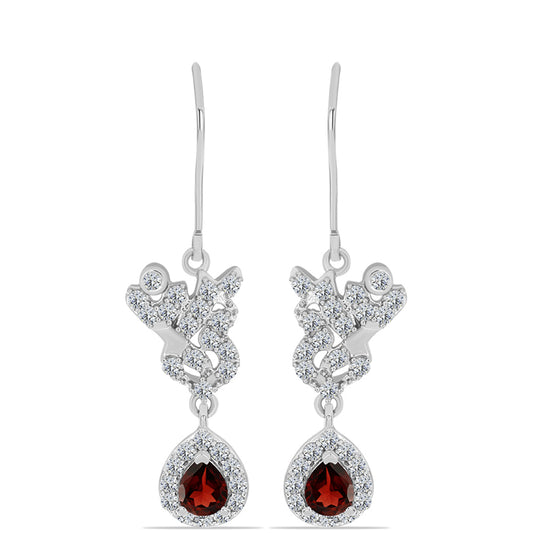 HopeaKorvakorut Barton Granaatilla ja Valkoisella Topaasilla