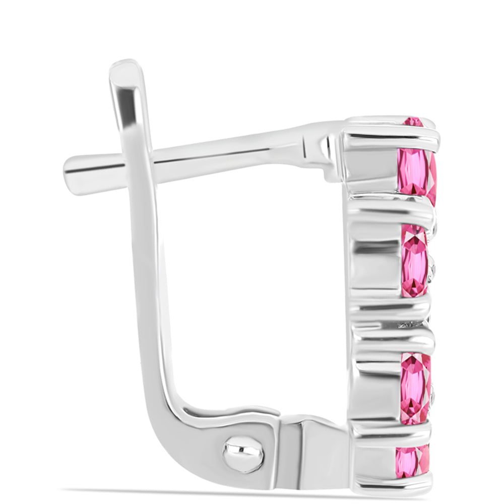 HopeaKorvakorut Vaalenapunaisella Permadullan Turmaliinilla