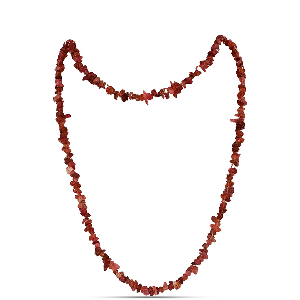 Kaulakoru Vaalenapunaisella Permadullan Turmaliinilla