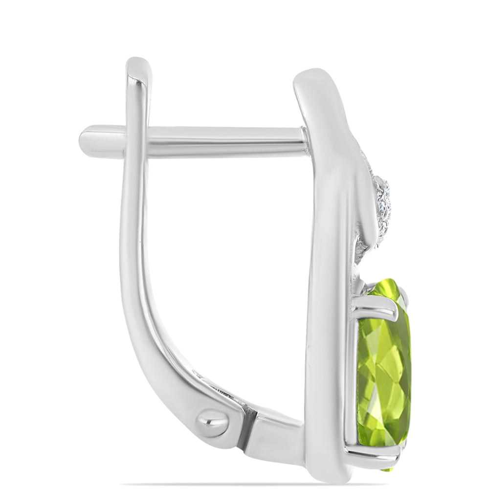 HopeaKorvakorut Changbai Peridootilla ja Valkoisella Topaasilla