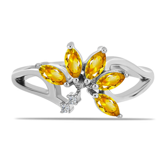 HopeaSormus Ural SitriinillÀ ja Valkoisella Topaasilla