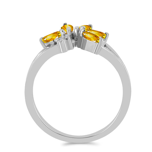 HopeaSormus Ural SitriinillÀ ja Valkoisella Topaasilla