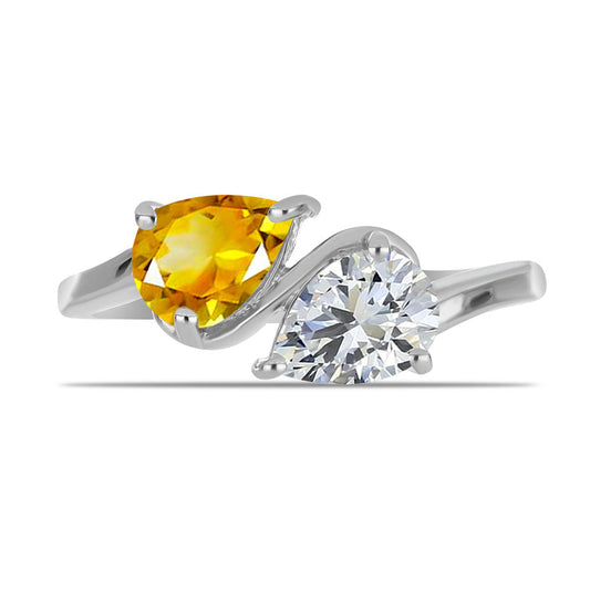 HopeaSormus Ural SitriinillÀ ja Valkoisella Topaasilla