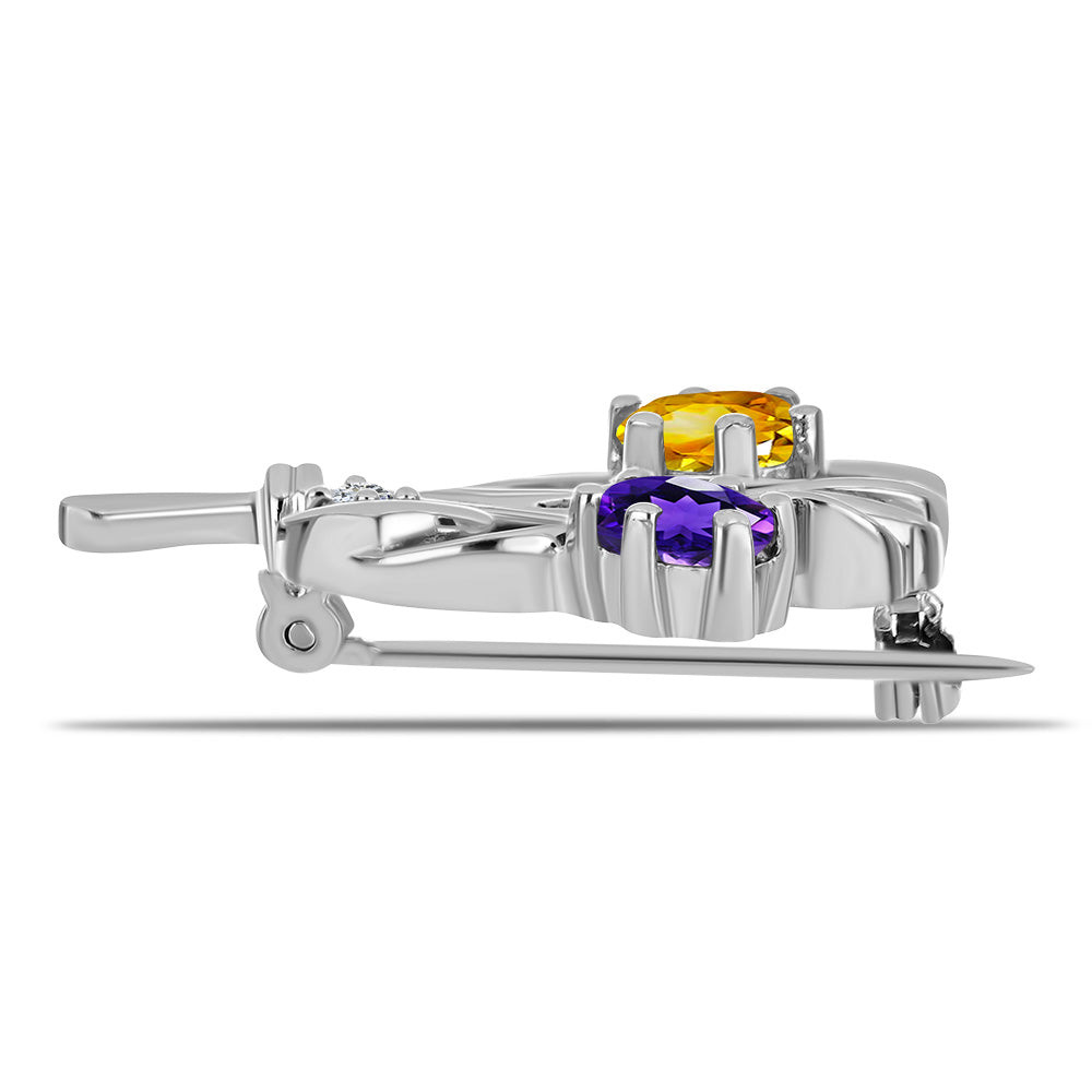 HopeaRintaneula Ural Sitriinillä ja Marokon Ametistilla