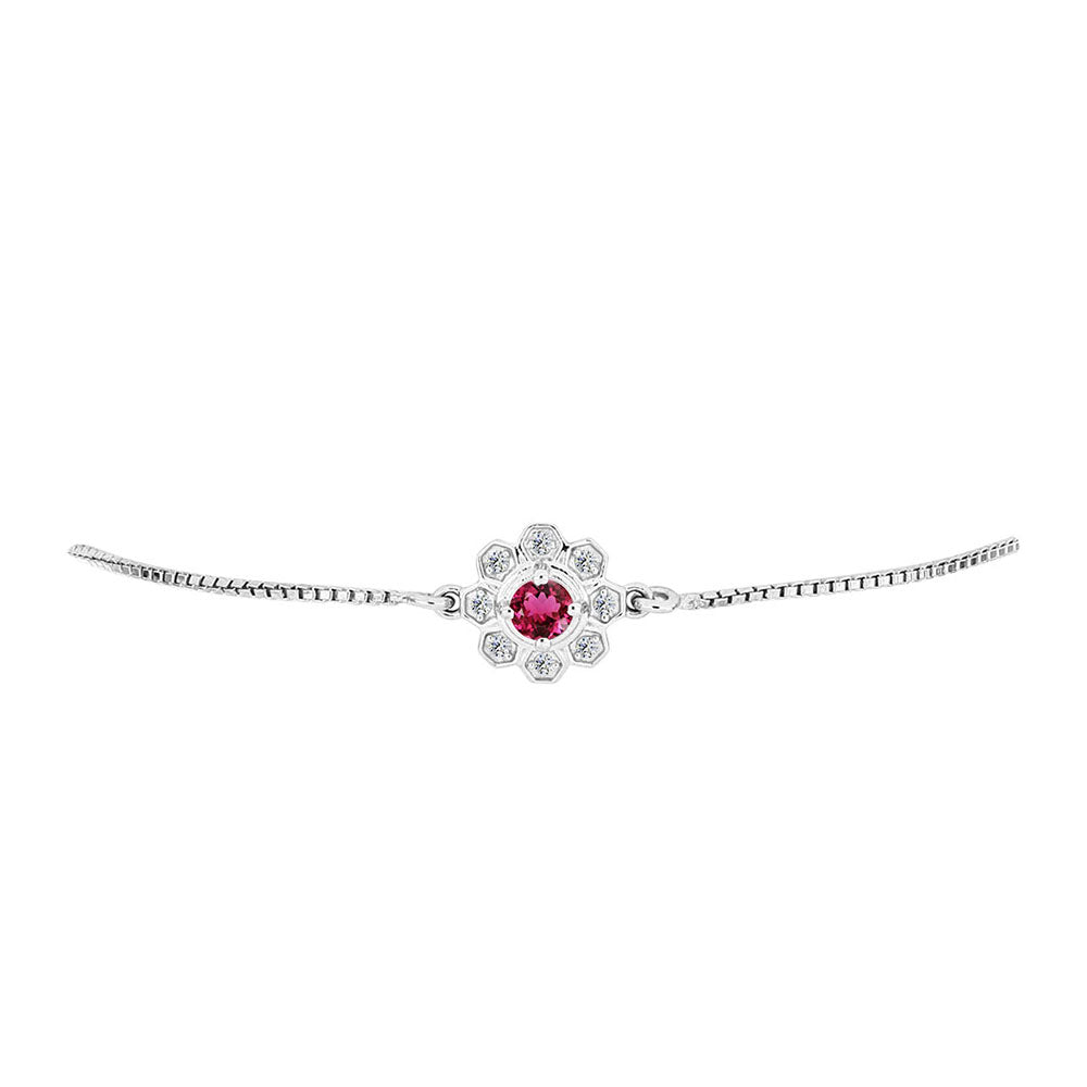 HopeaRannekoru Cruzeiro Rubelliitilla ja Valkoisella Topaasilla